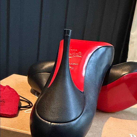 🔥 Authentic Christian Louboutin Clare Black Pumps – Nappa Leather 80mm – NWT 🔥 - Picture 7 of 17